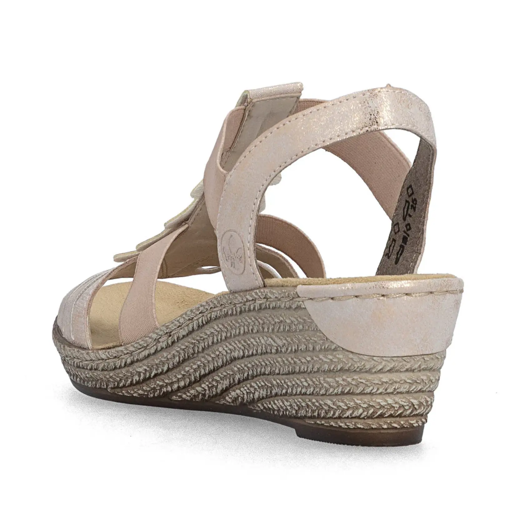 Rieker RIEKER 62436-31 Women's Wedge Sandal