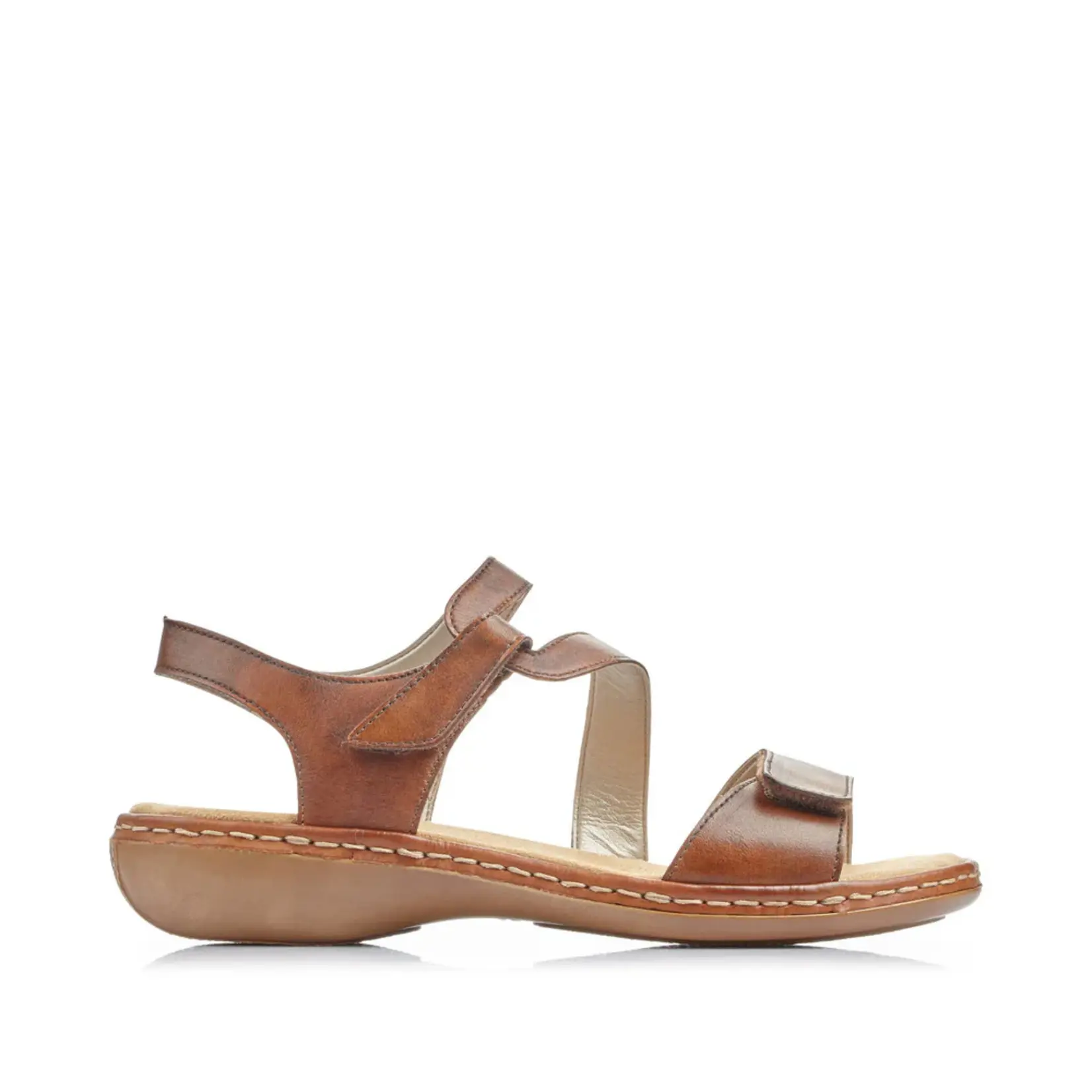 Rieker RIEKER 659C7-24 Women's Velcro Sandal