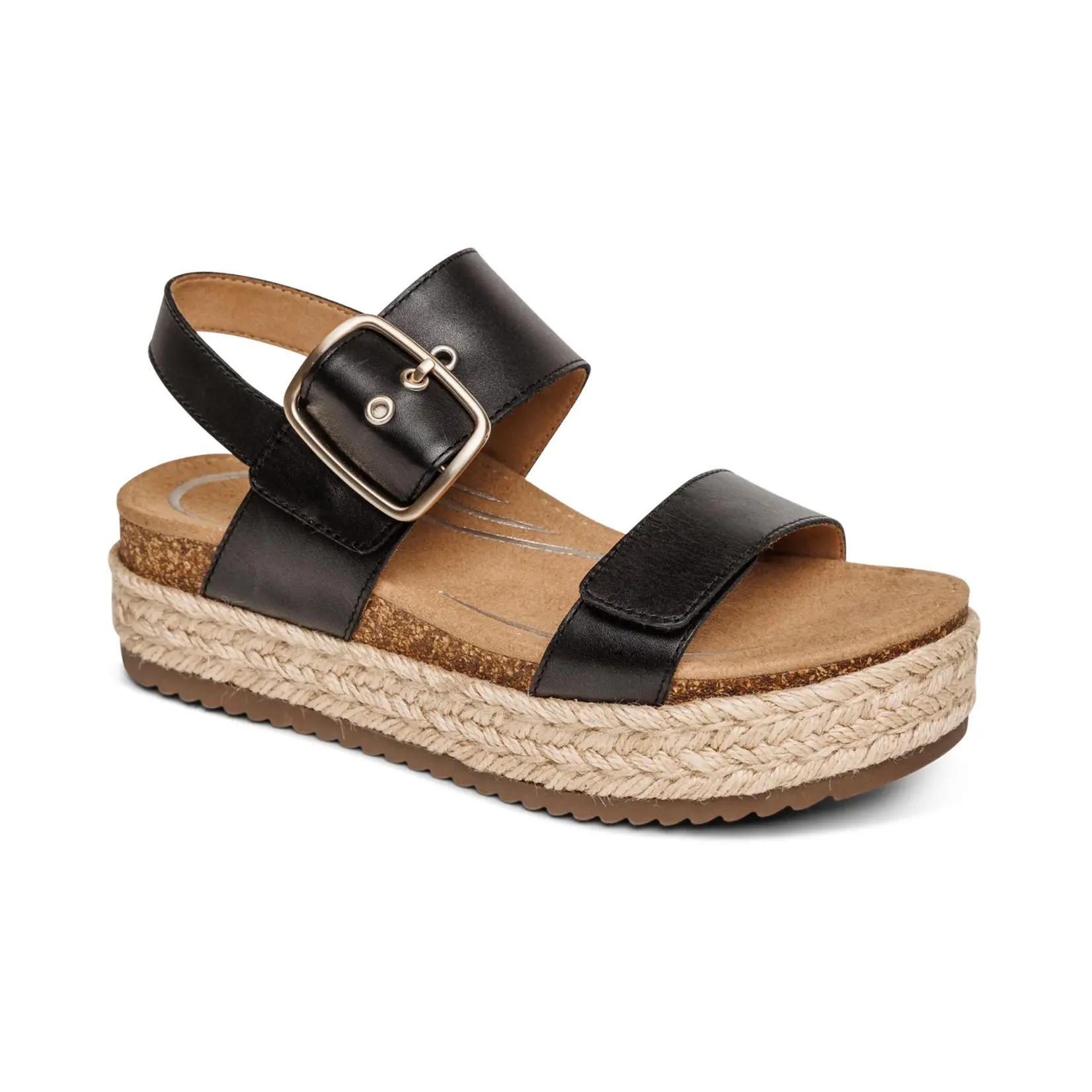 Aetrex AETREX Women's Vania Wedge Buckle