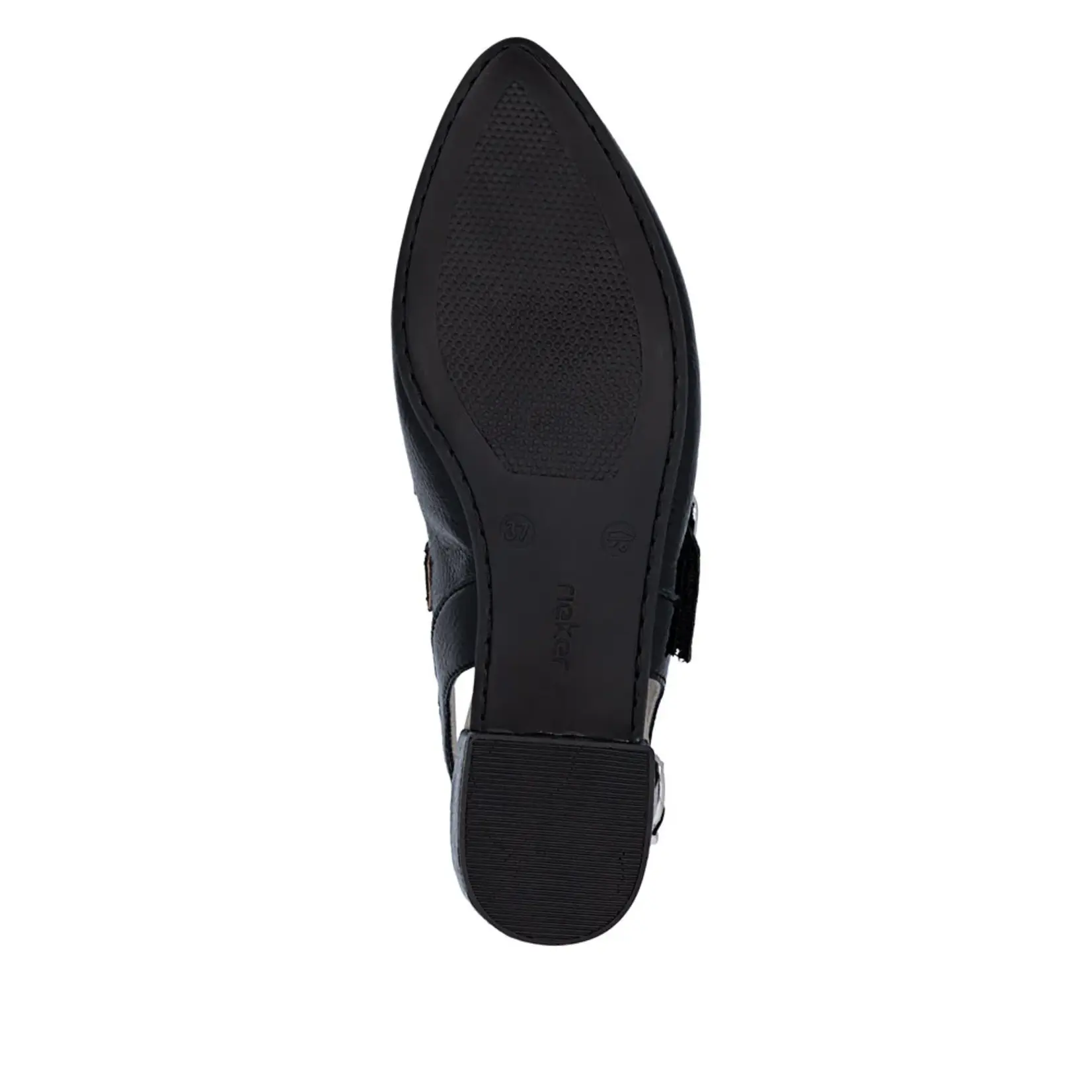 Rieker RIEKER 47071-00 Women's Slingback (Studs)