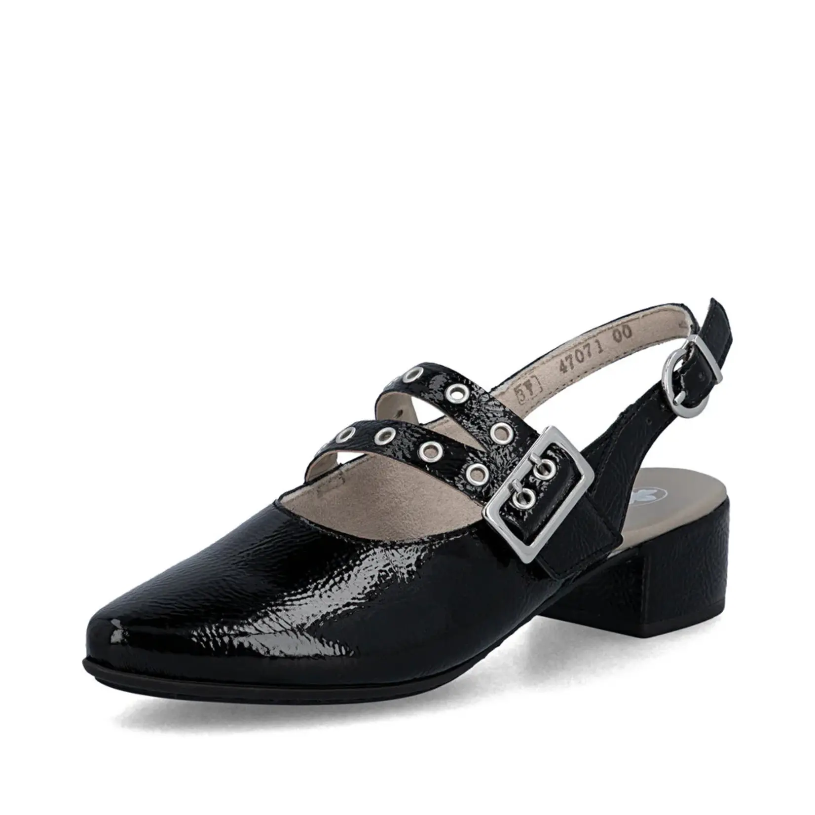 Rieker RIEKER 47071-00 Women's Slingback (Studs)