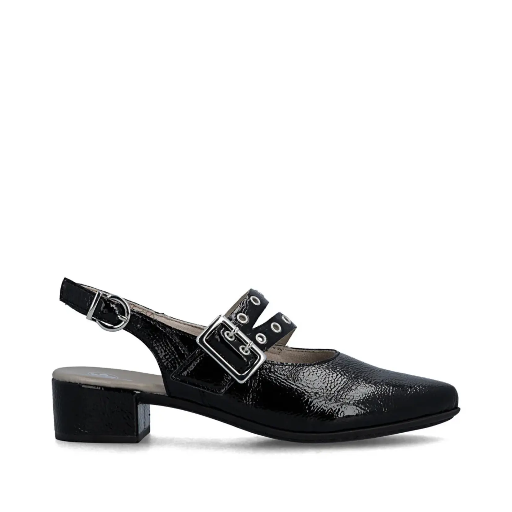 Rieker RIEKER 47071-00 Women's Slingback (Studs)