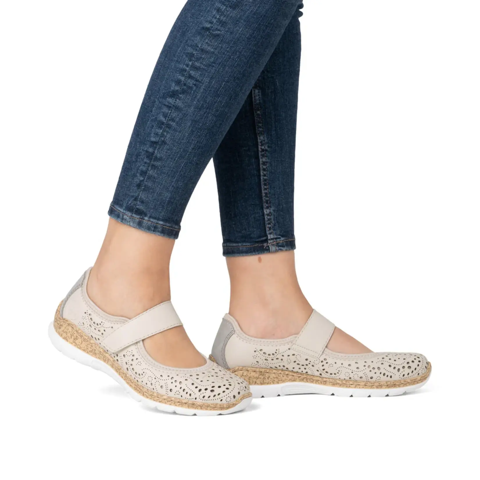 Rieker RIEKER N4299-60 Women's Sporty Mary Jane