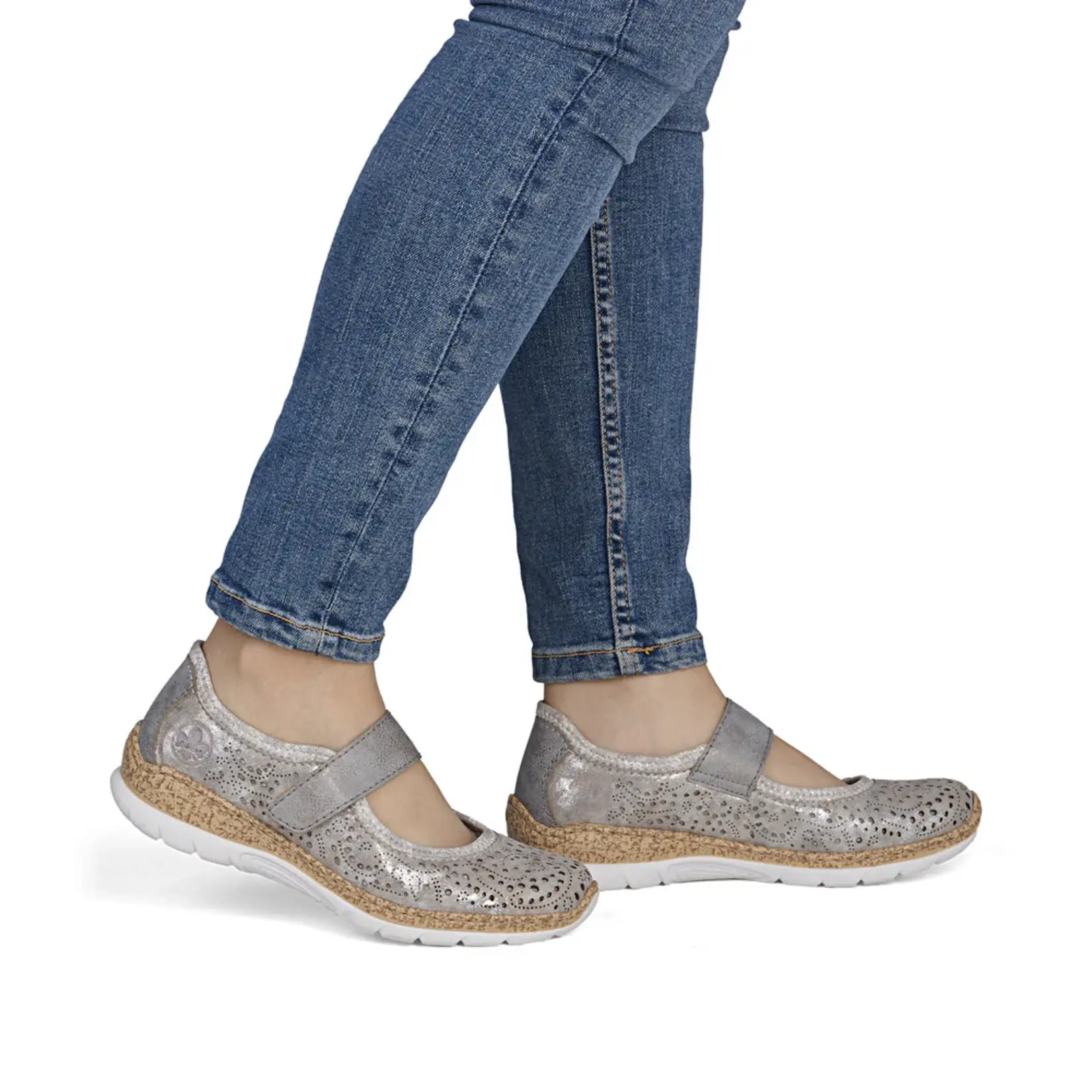 Rieker RIEKER N4299-90 Women's Sporty Mary Jane
