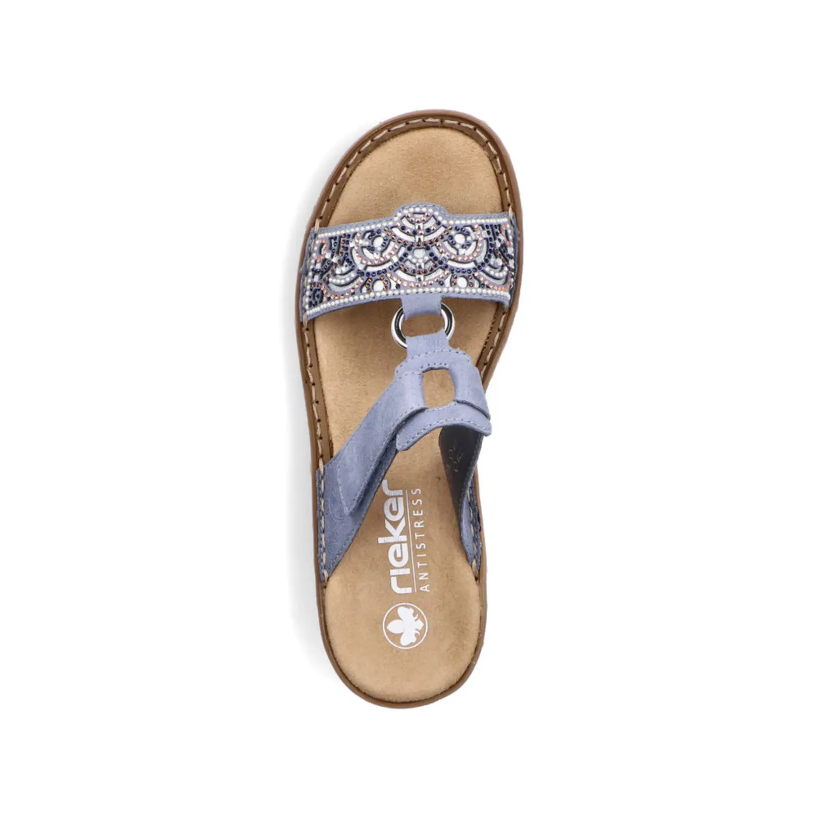 Rieker RIEKER 608K2-12 Women's Beaded Regina Slide