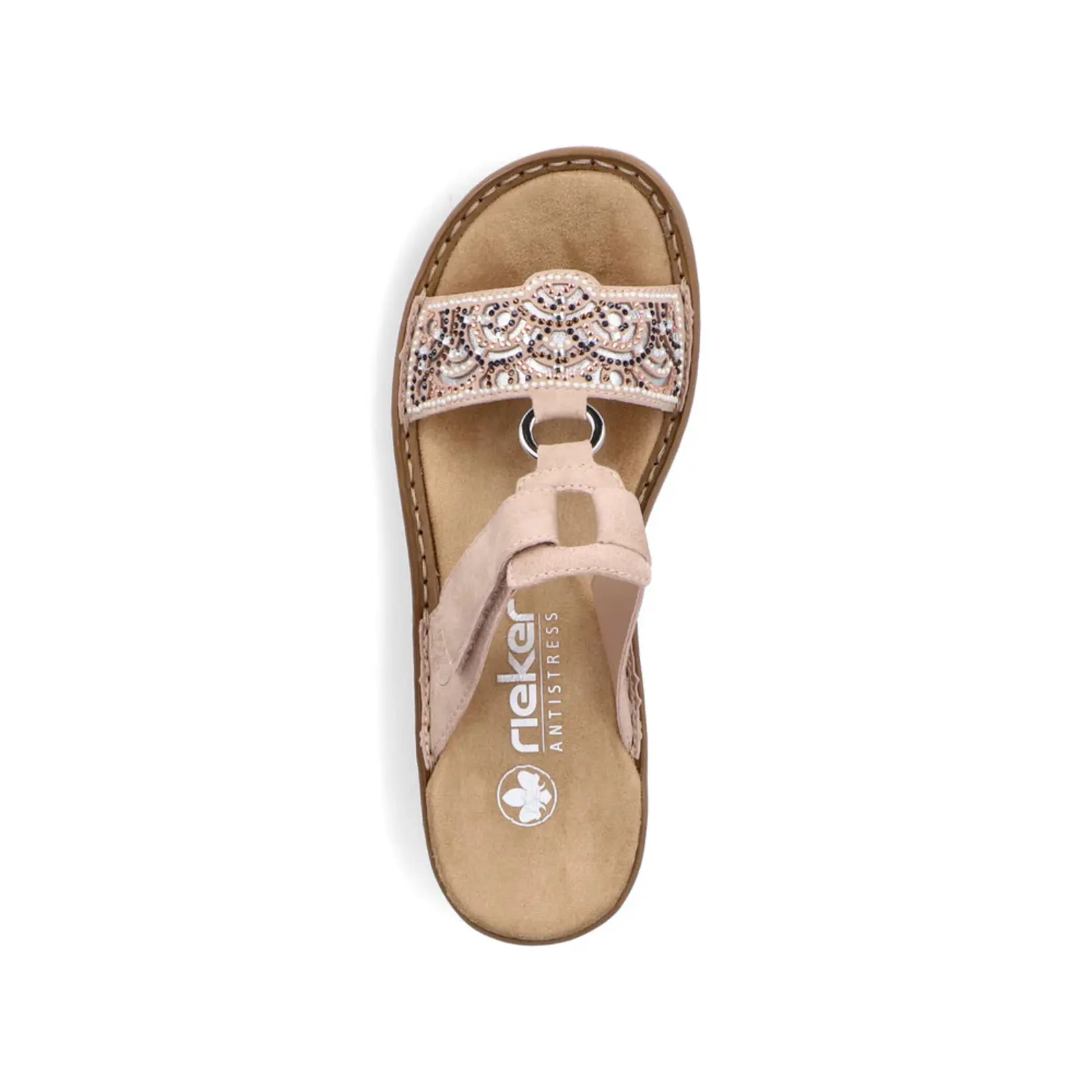Rieker RIEKER 608K2-31 Women's Beaded Regina Slide