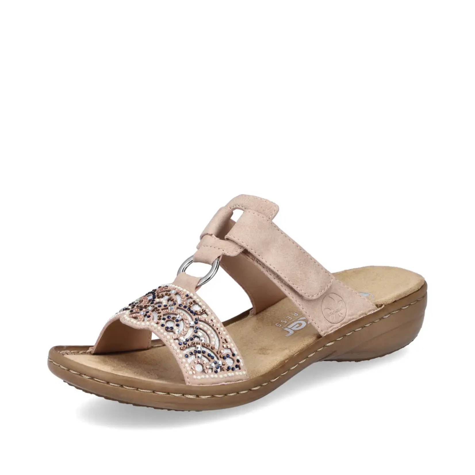 Rieker RIEKER 608K2-31 Women's Beaded Regina Slide