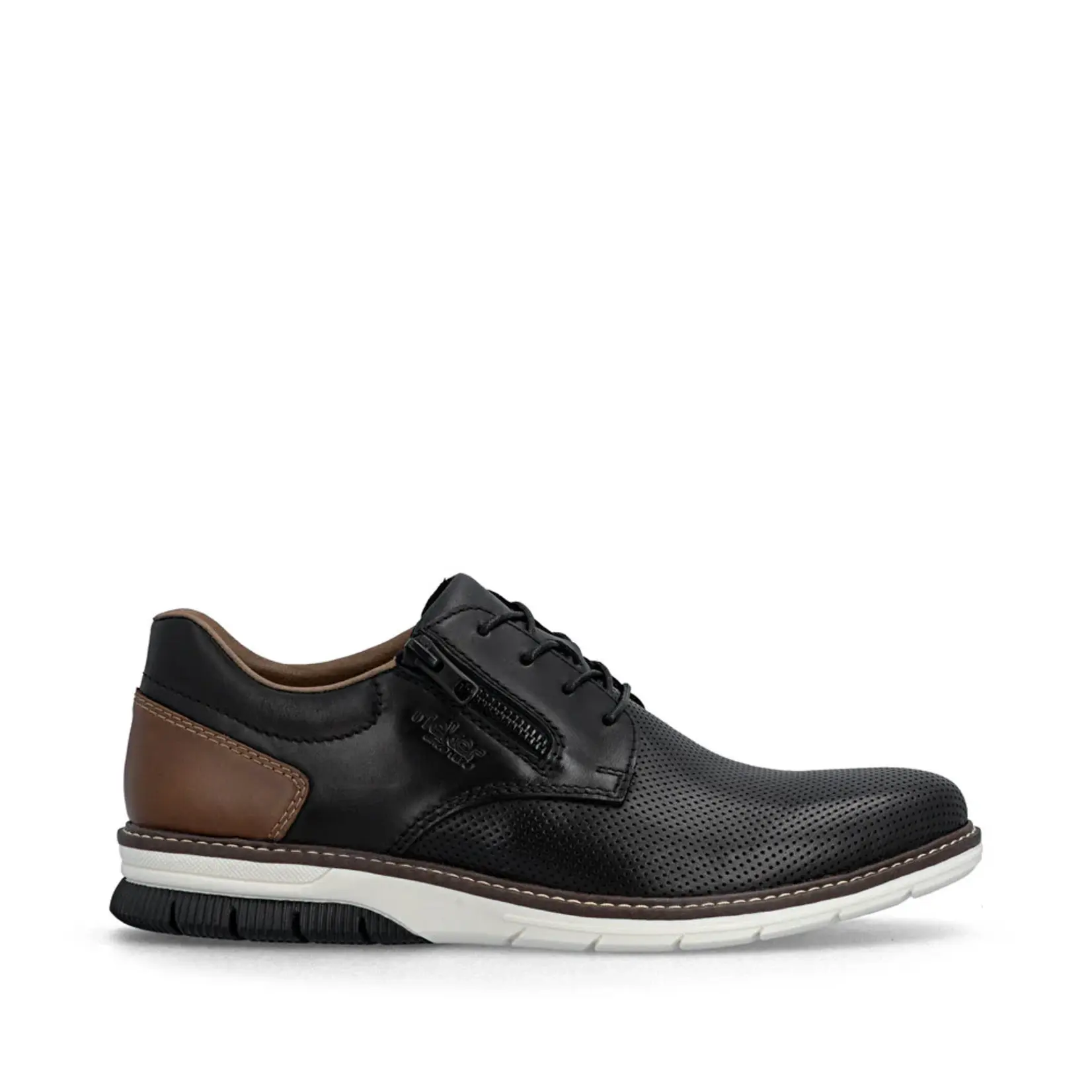 RIEKER 14412-00 Lace Casual (Side Zip)