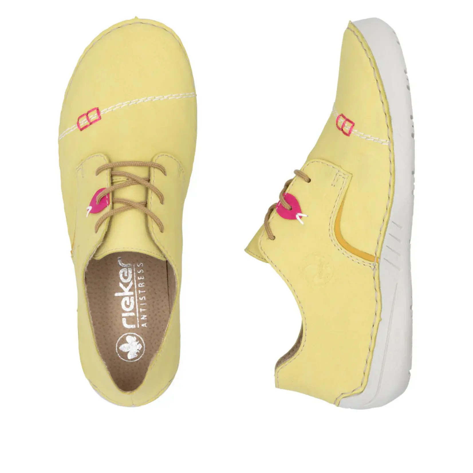 Rieker RIEKER 52528-68 Women's Spring Lace Shoe