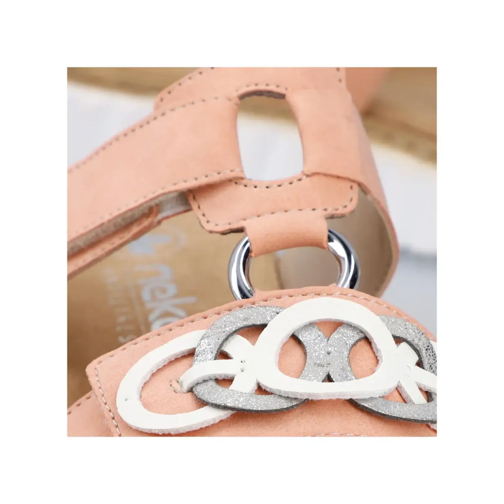 Rieker RIEKER 63294-38 Women's Wedge Slide