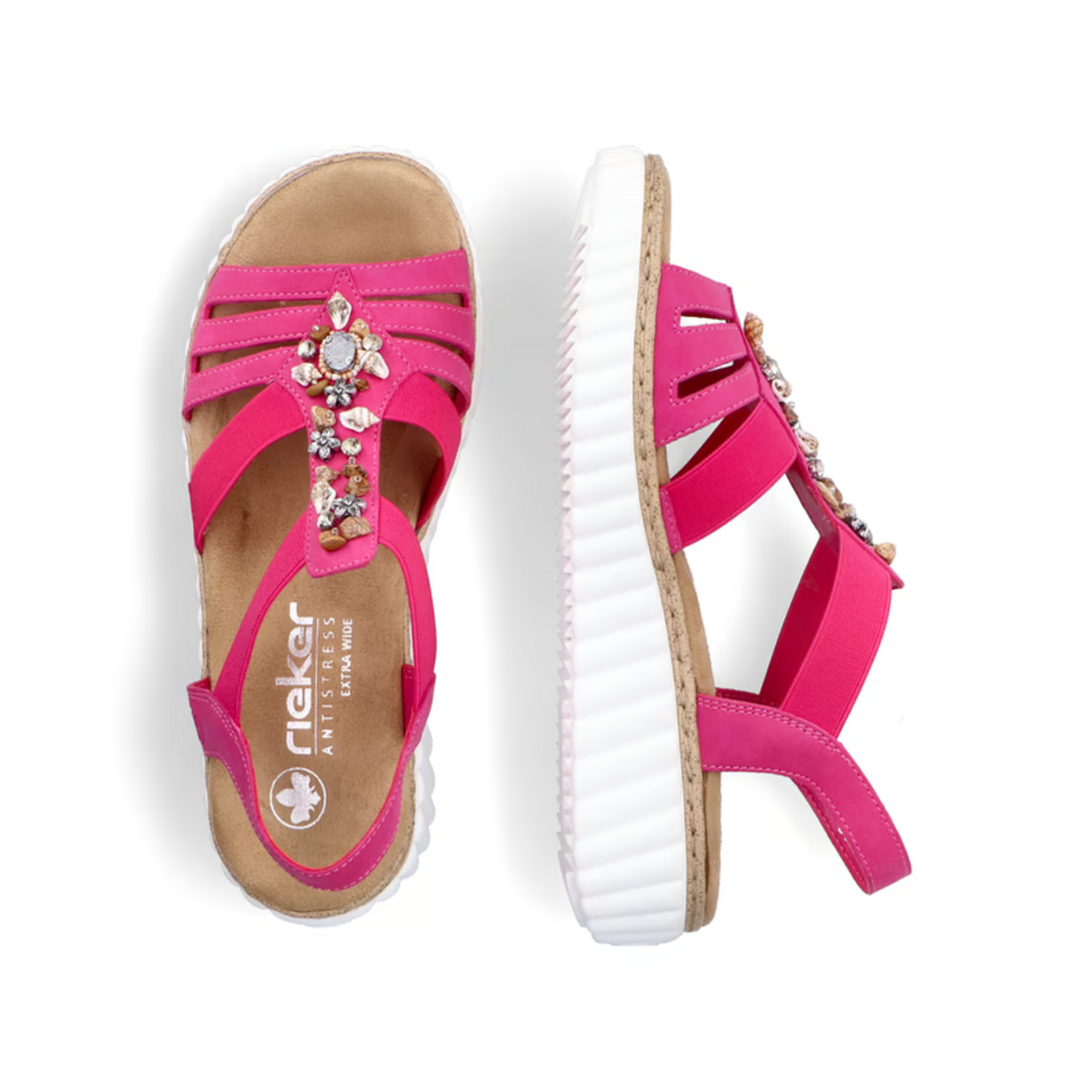 Rieker RIEKER 63249-31 Women's Wedge Sandal