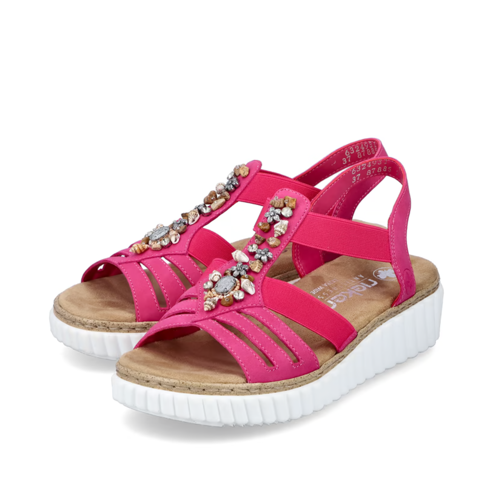 Rieker RIEKER 63249-31 Women's Wedge Sandal