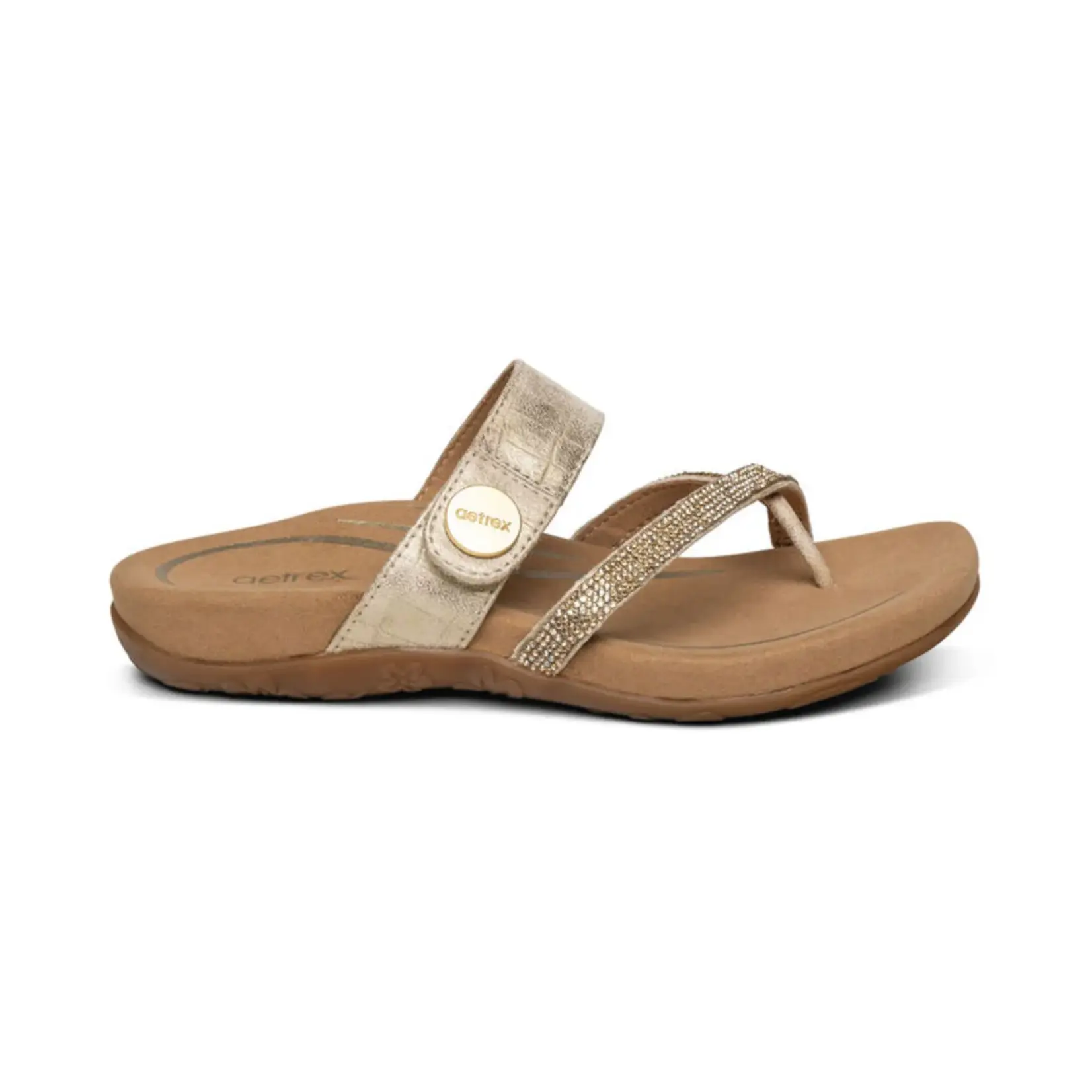 Aetrex AETREX Izzy Toe-Loop Slide