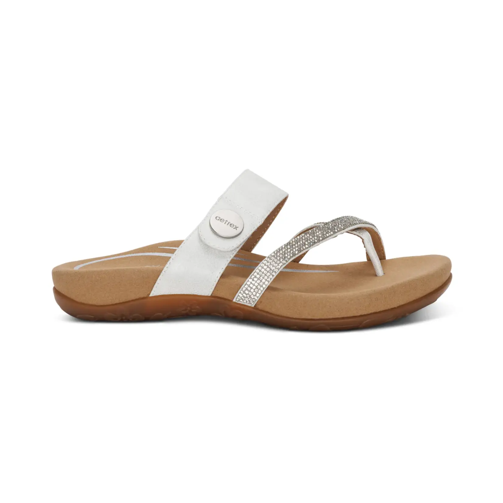 Aetrex AETREX Women's Izzy Toe-Loop Slide