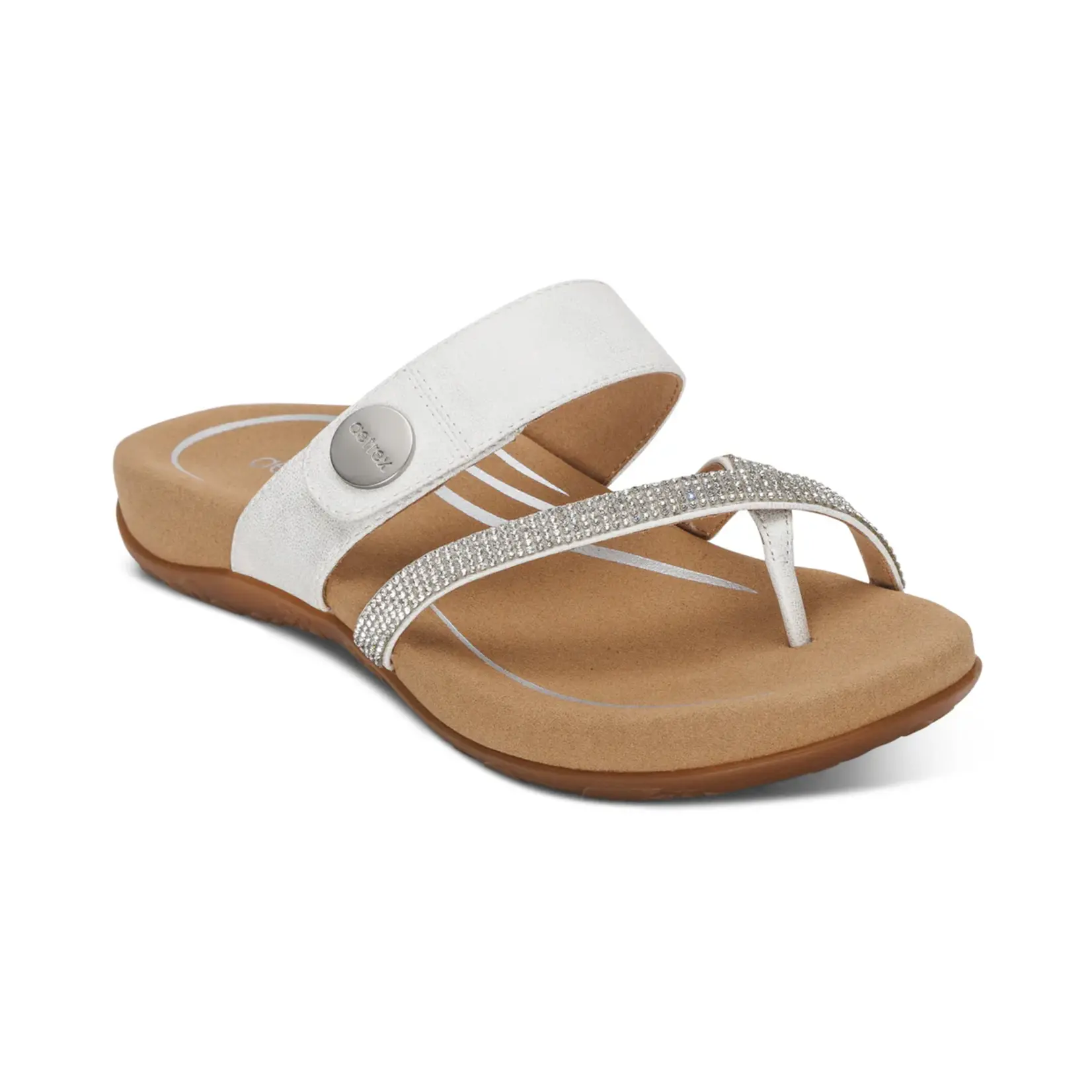 Aetrex AETREX Women's Izzy Toe-Loop Slide