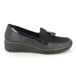 Rieker RIEKER 53771-00 Wedge Slipon (Tassel)