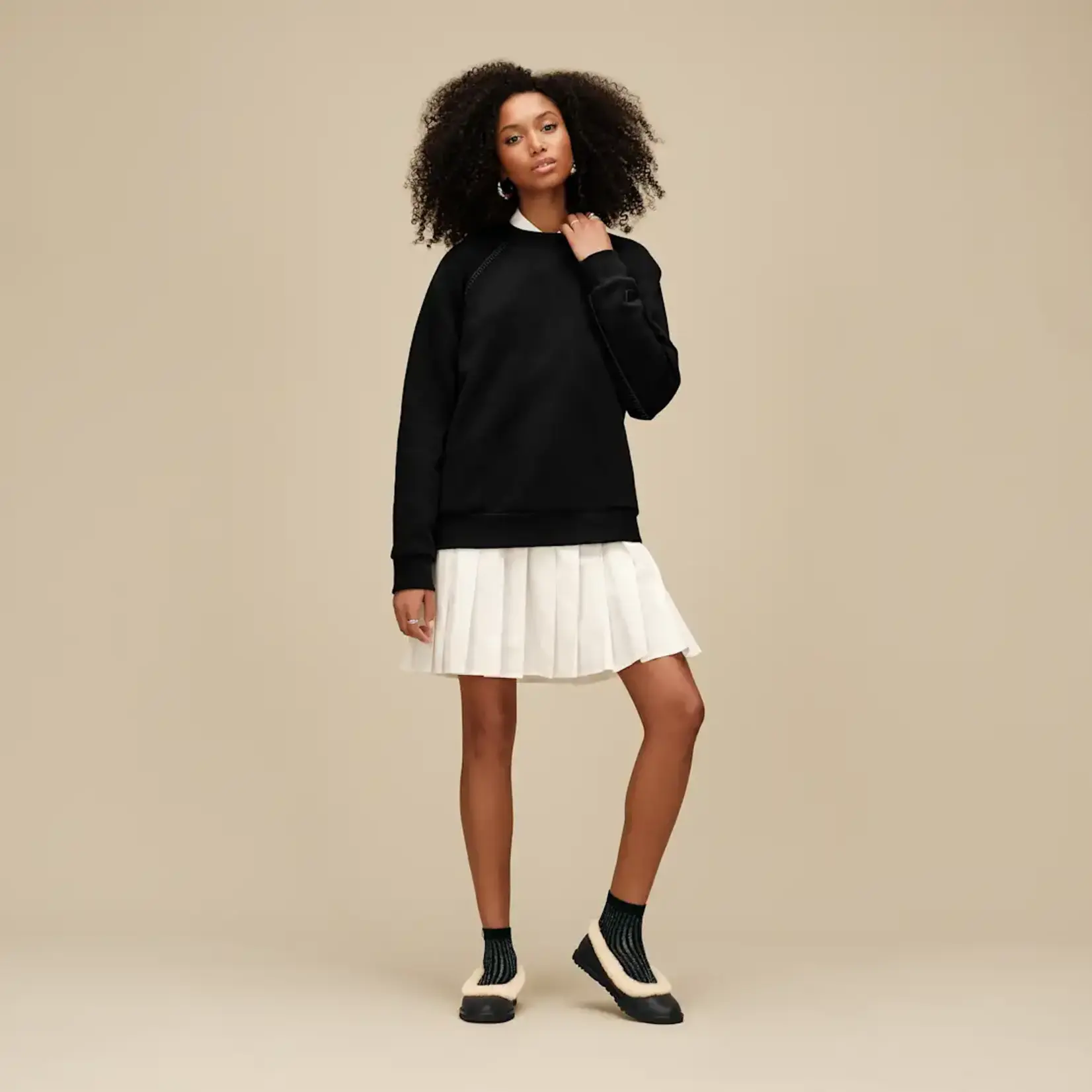 Ugg UGG Zora Leather Ballet Flat