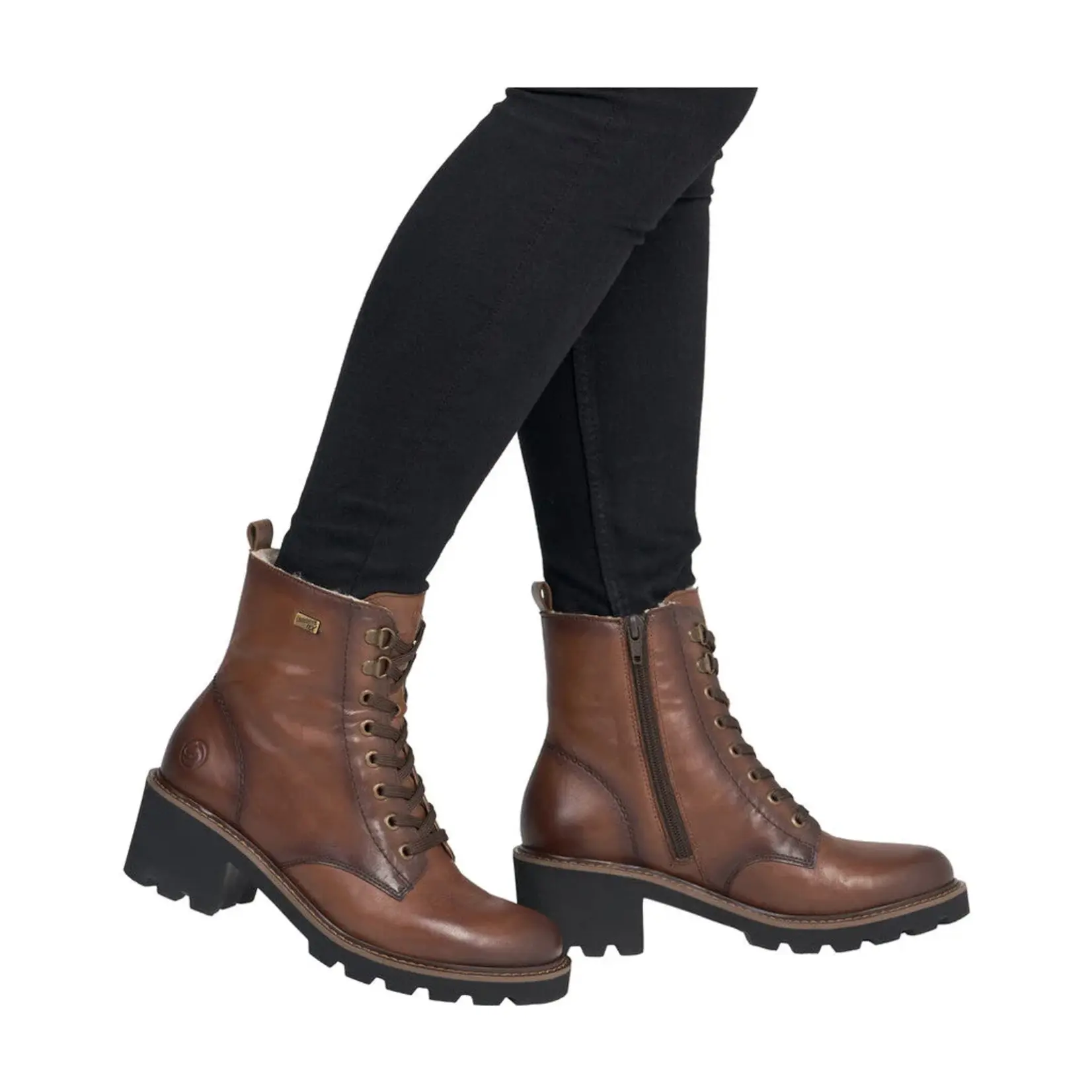 Rieker REMONTE D0A81-24 Women's Lace Bootie