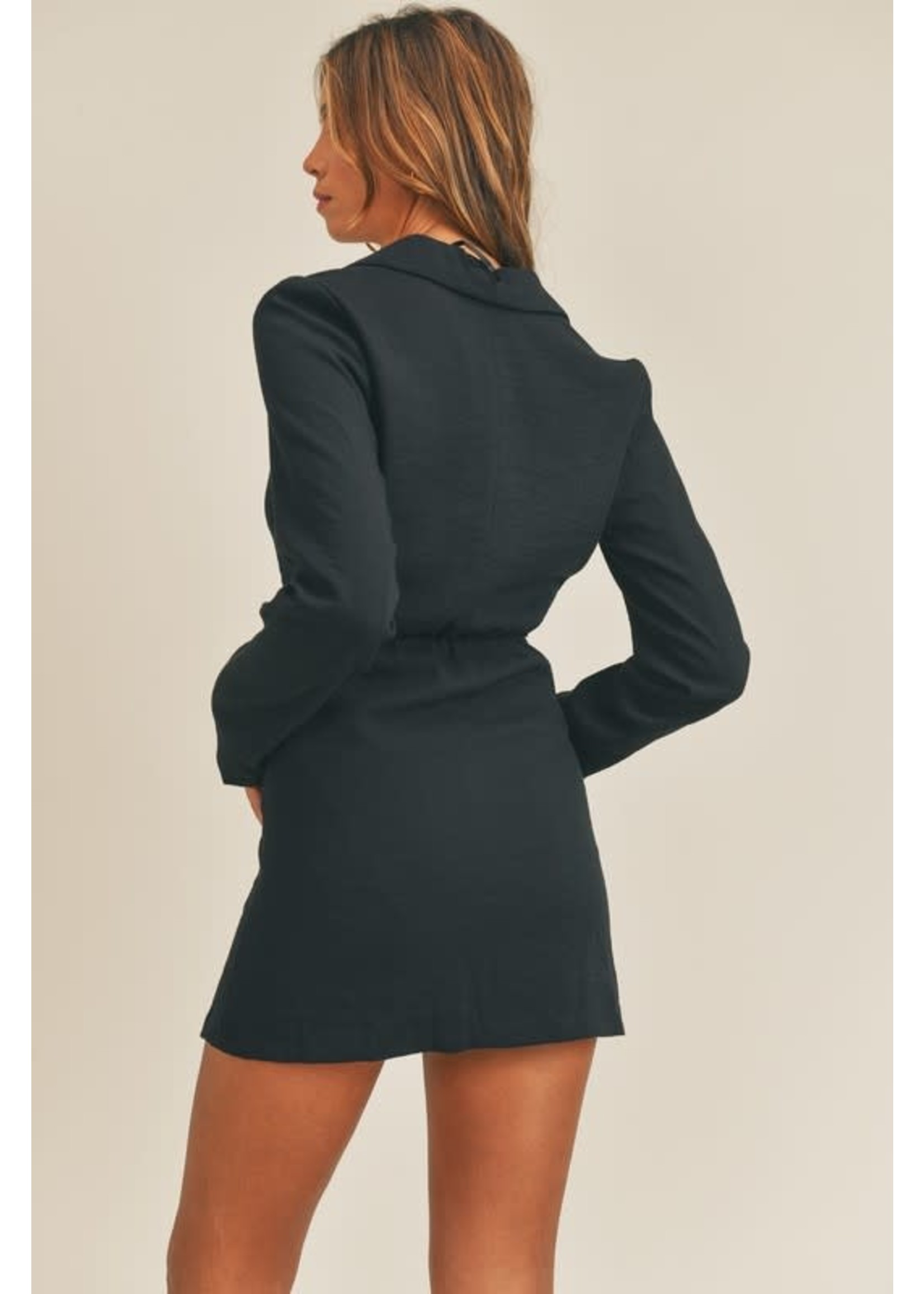 blazer mini dress