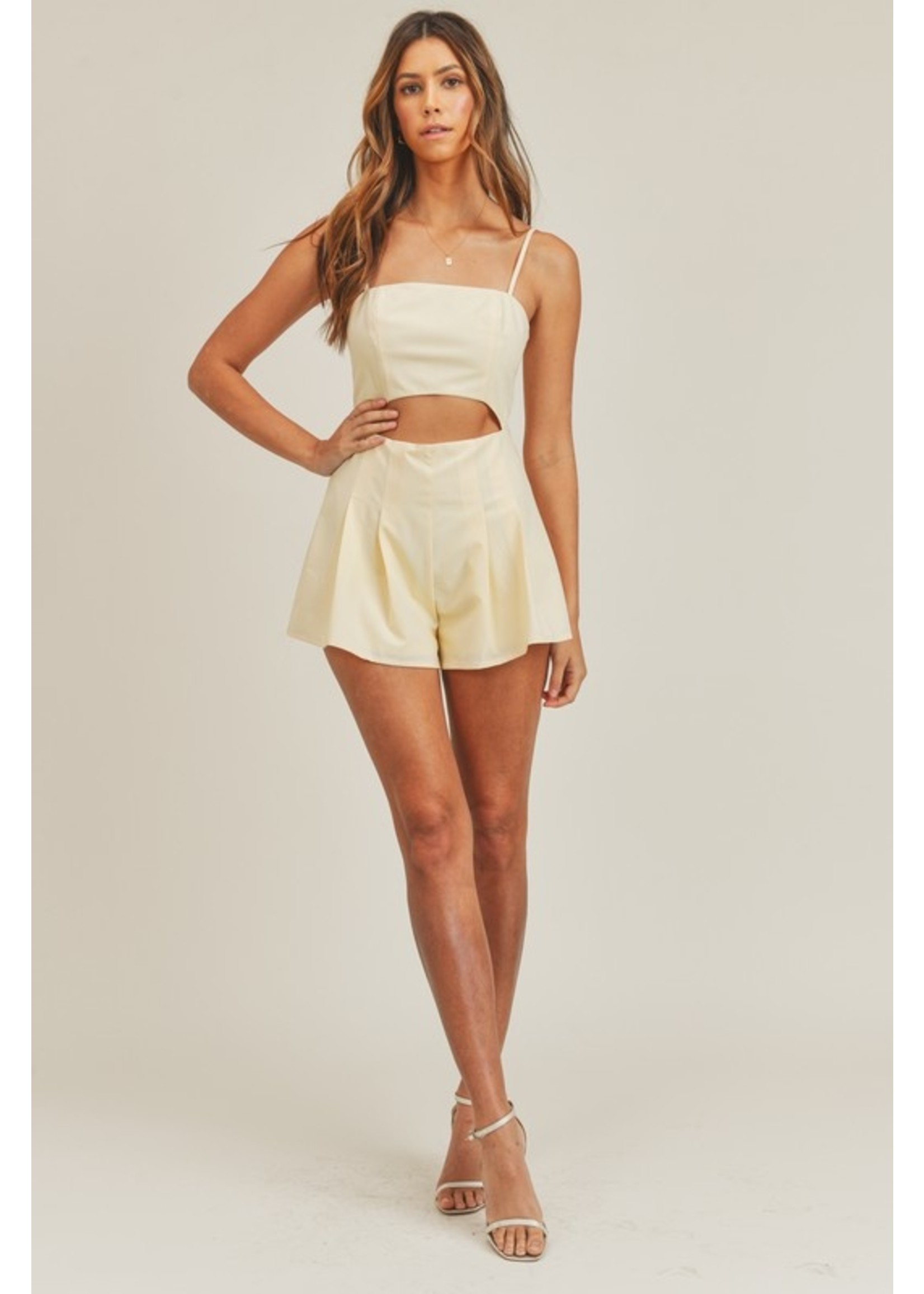 Mable Cut Out Romper - MR4087