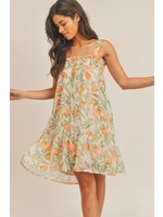 Sadie & Sage Lemon Garden Mini Dress - AD133056