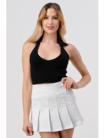 Signature 8 FINAL SALE from $26 to $15 Polo Style Backless Halter - S6183