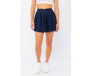 Pleated Knit Mini Skirt - IS1866 - Meo's Suite