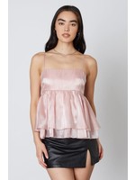 Cotton Candy LA Tiered Organza Cami - CT-11914