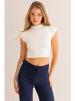 Le Lis High Neck Sweater Top - SWT9101