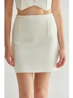 Crescent Charlotte Knit Mini Skirt - CS8967
