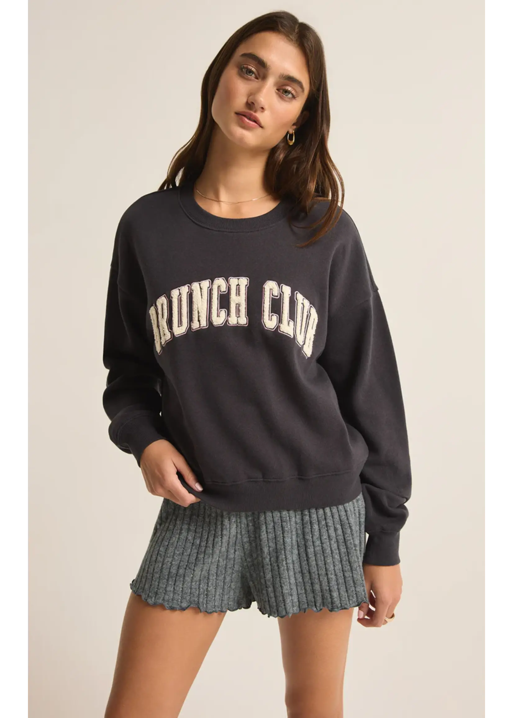 Z Supply Brunch Club Sweatshirt - ZLT243746