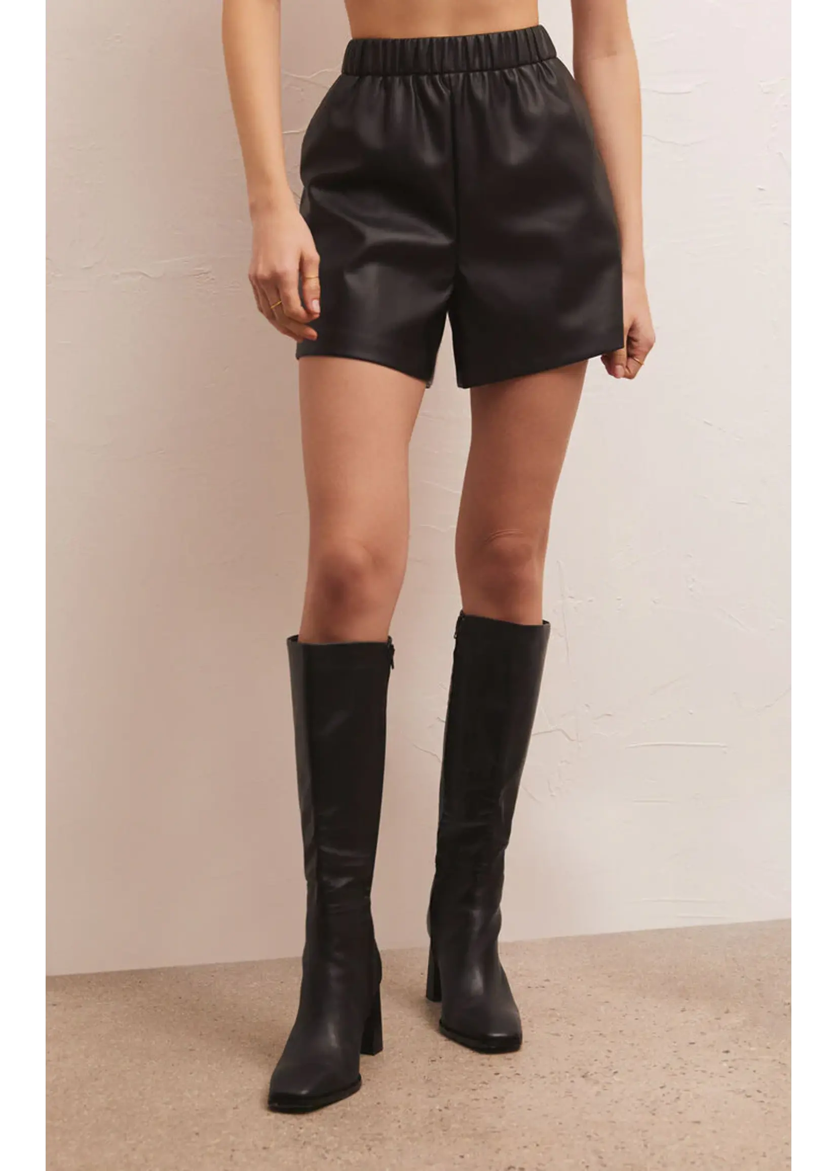 Z Supply Tia Faux Leather Short - ZS233912