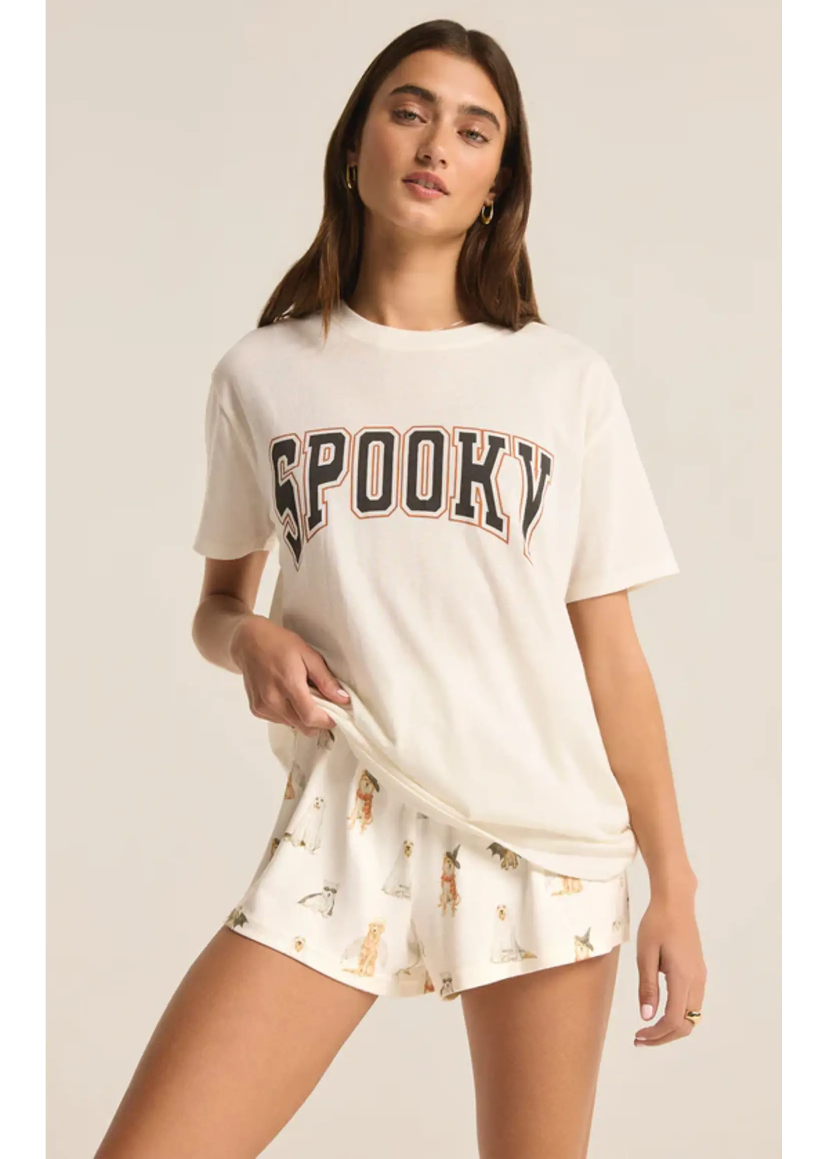 Z Supply Spooky Boyfriend Tee - ZLT243760