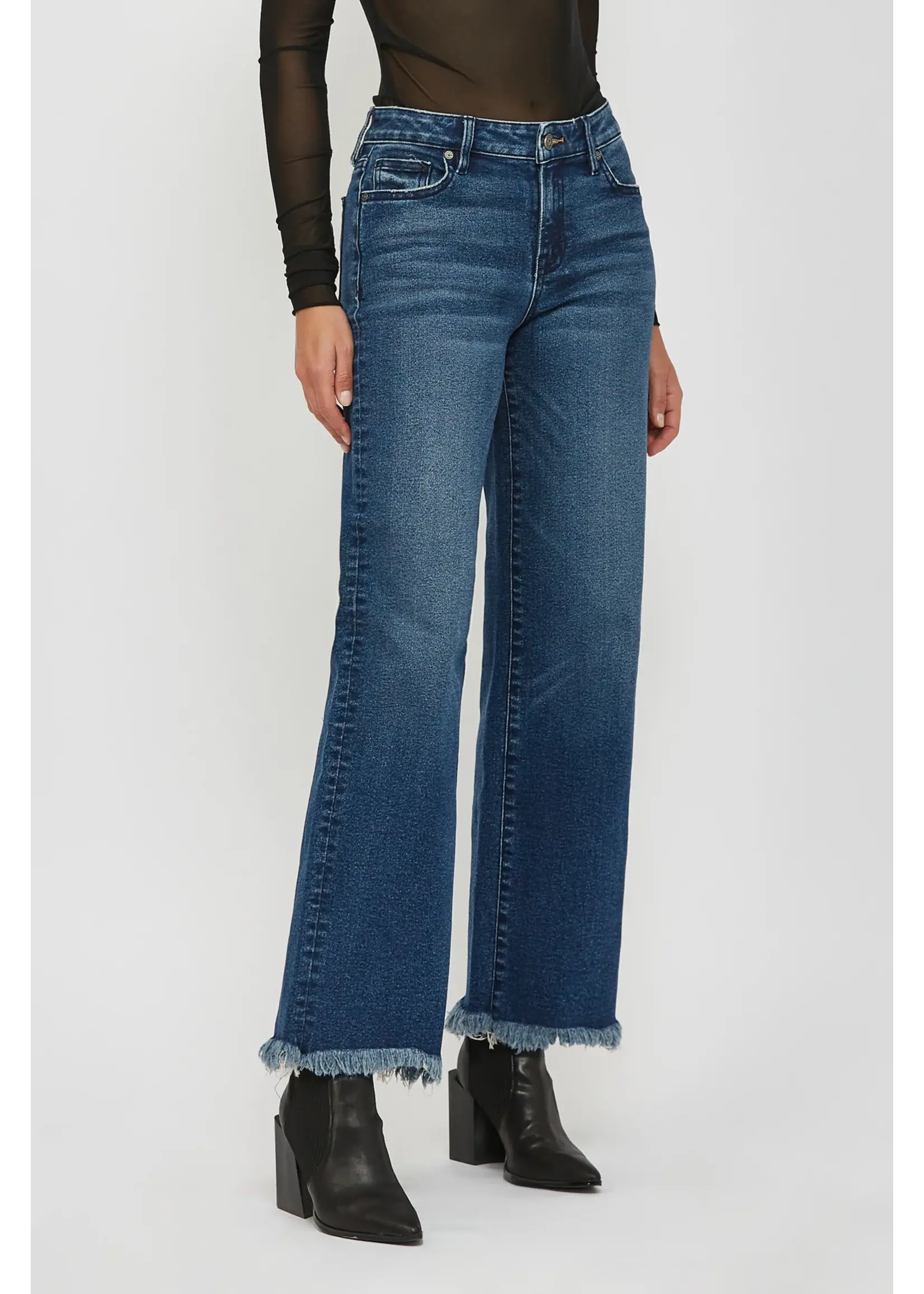 Hidden Logan Dad Basic Jean Uneven Hem - HD9366D-DK