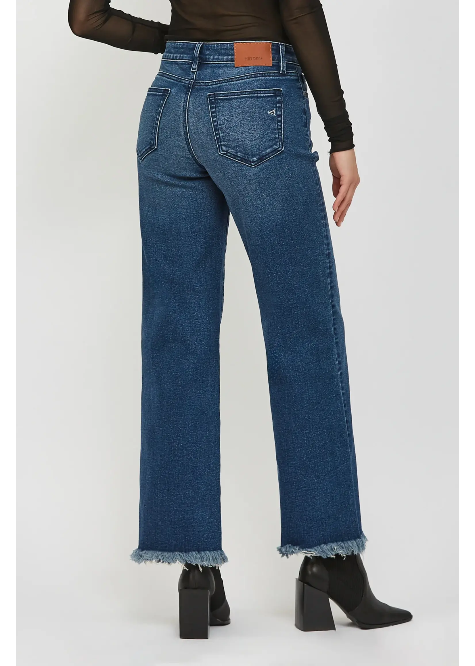 Hidden Logan Dad Basic Jean Uneven Hem - HD9366D-DK