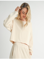 Sadie & Sage Relaxed Stay Crewneck Knit Top - AG3220