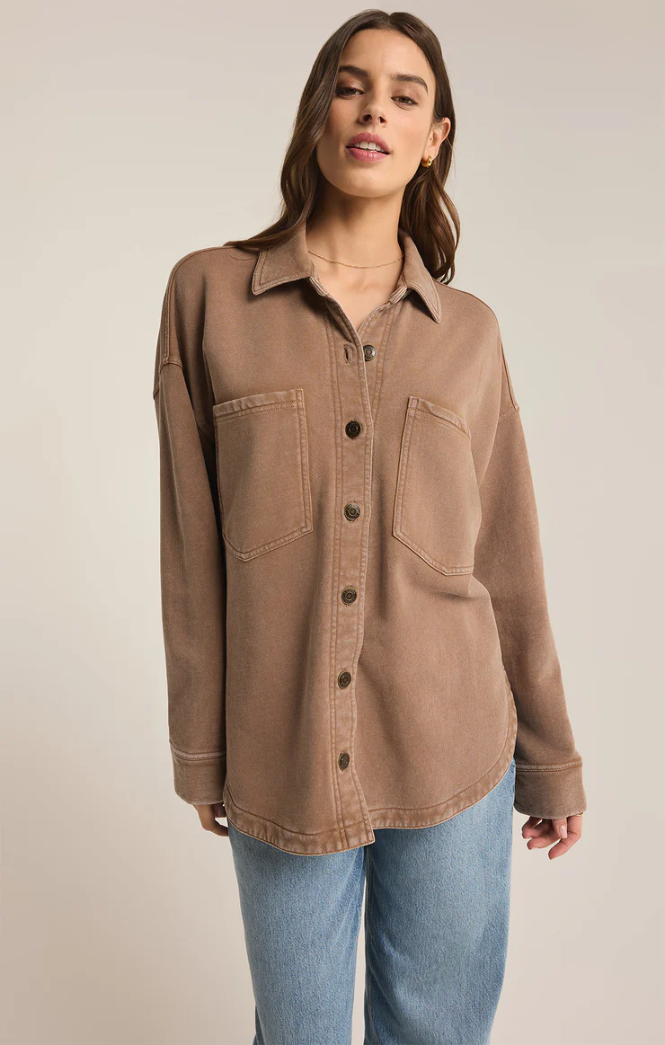 【THE MOZZ】[Premium] Nar Daily Jacket MIRZAYA Men's Olive Green Baseball Collar Stylish Classic