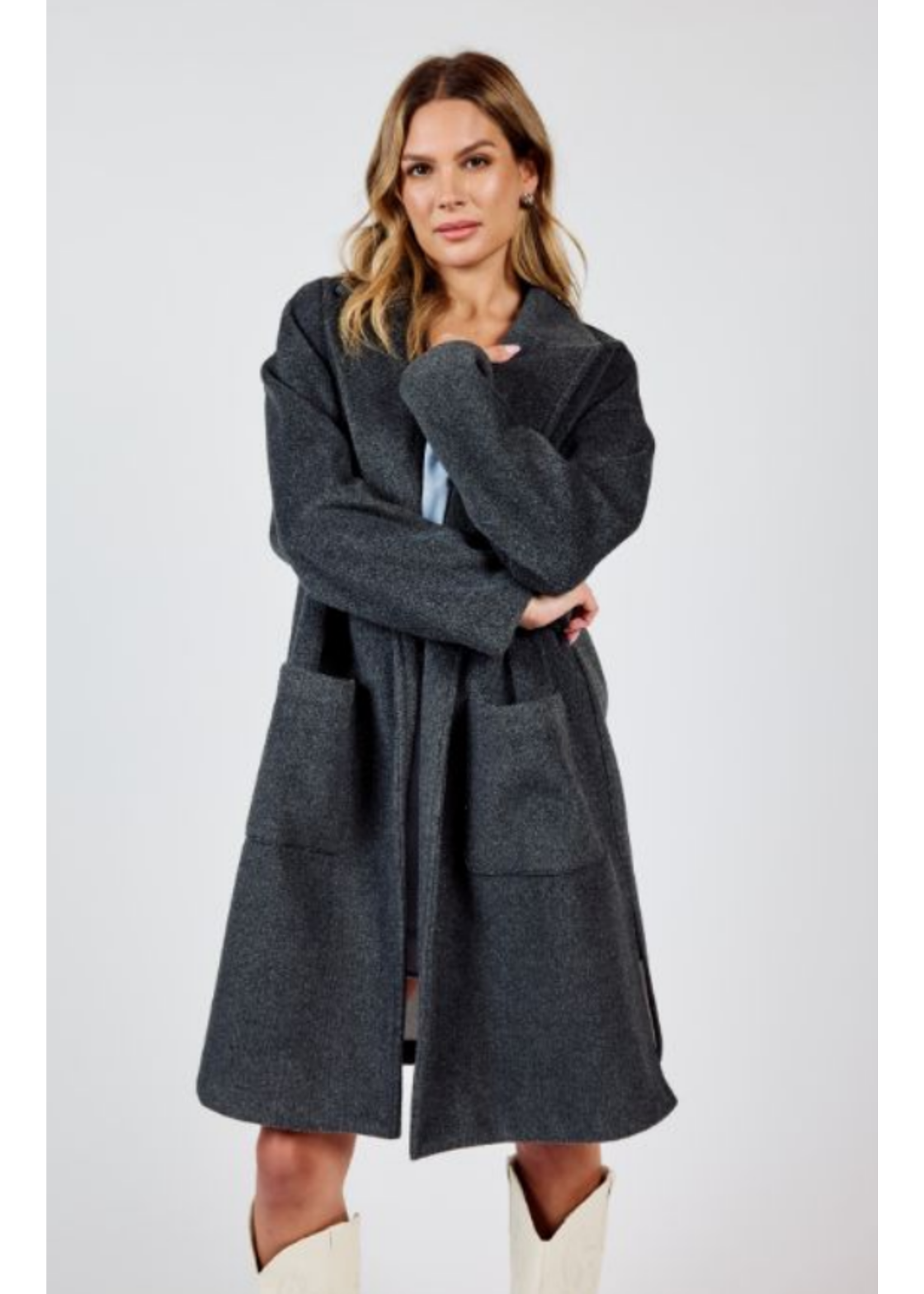 Sadie & Sage While It Lasts Open Front Coat - AG4503
