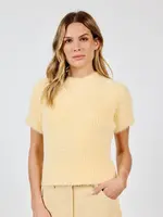 Sadie & Sage Ruby Ribbed S/Slv Sweater - AG4413