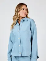 Sadie & Sage Align Faux Suede Shacket - AG4519