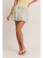 Le Lis Bubble Hem Mini Skirt - SS2567