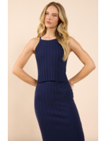 Sadie & Sage No Bad Days Ribbed Sweater Tank - AH1416