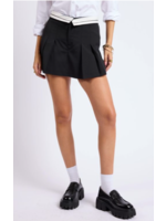 Sage The Label Spread Love Fold Over Waist Skort - LH1728