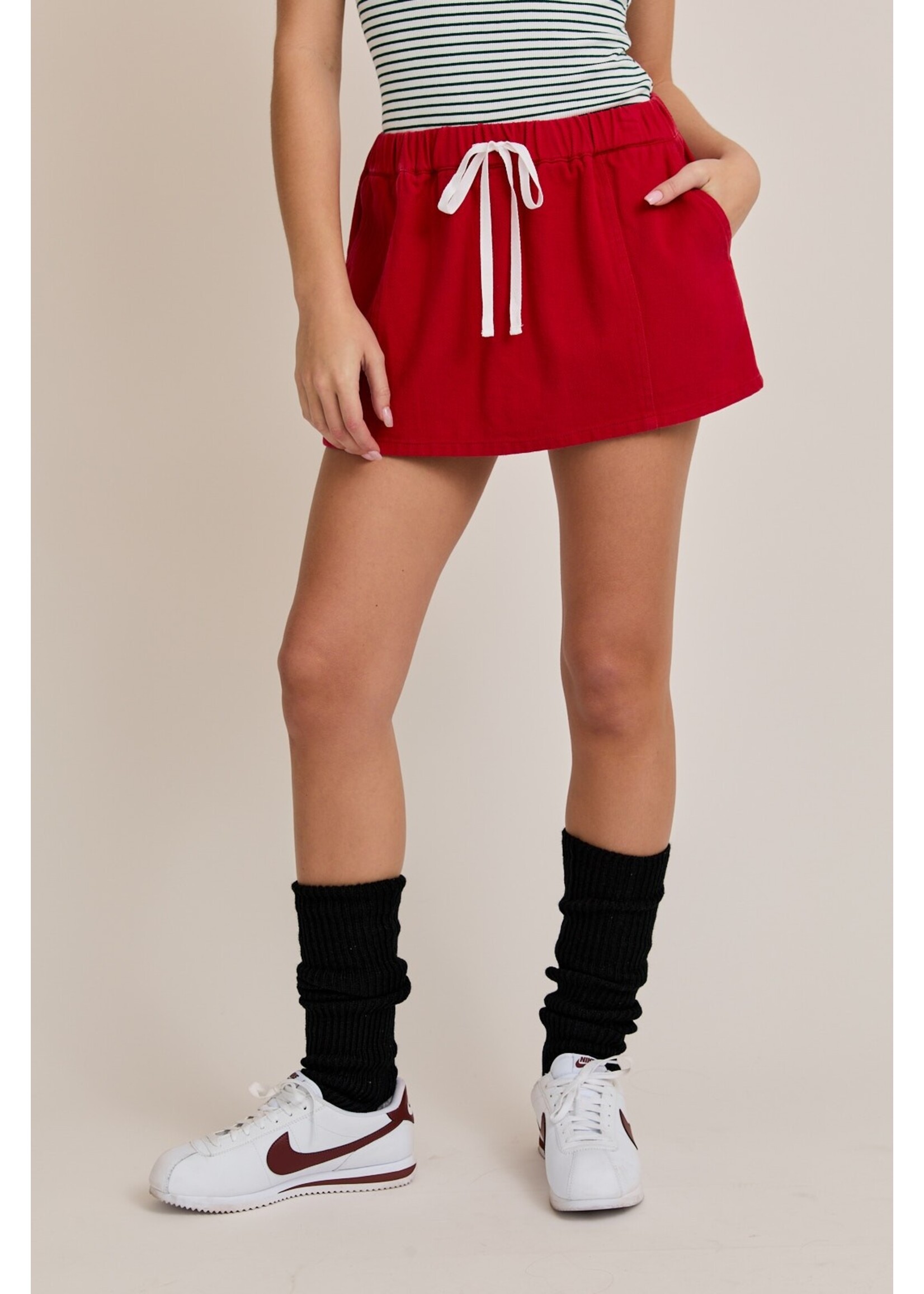 Le Lis Elastic Waist Drawstring Short - SP2886
