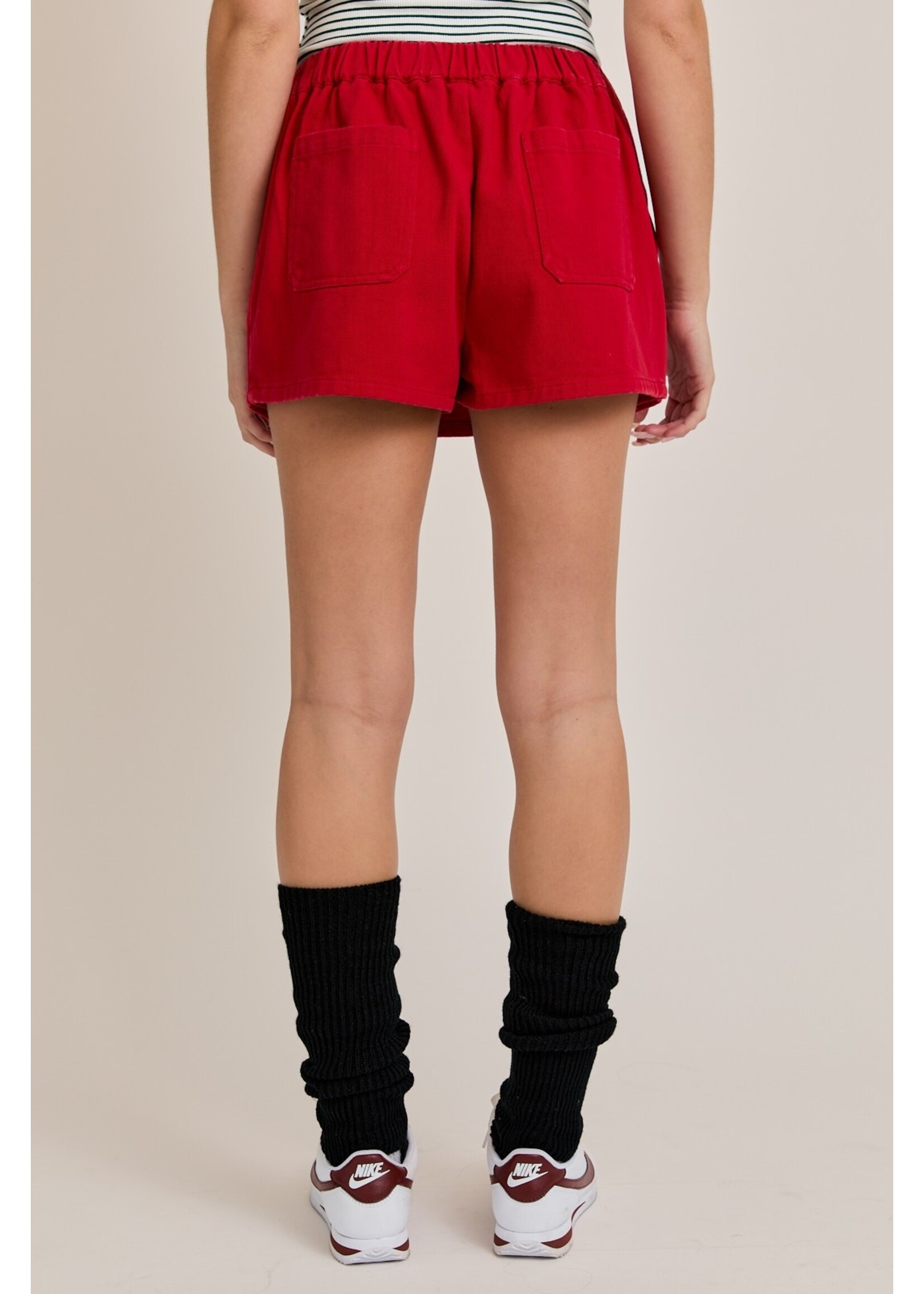 Le Lis Elastic Waist Drawstring Short - SP2886
