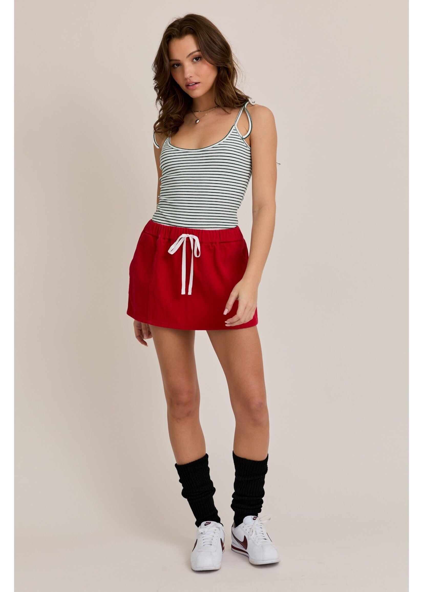 Le Lis Elastic Waist Drawstring Short - SP2886