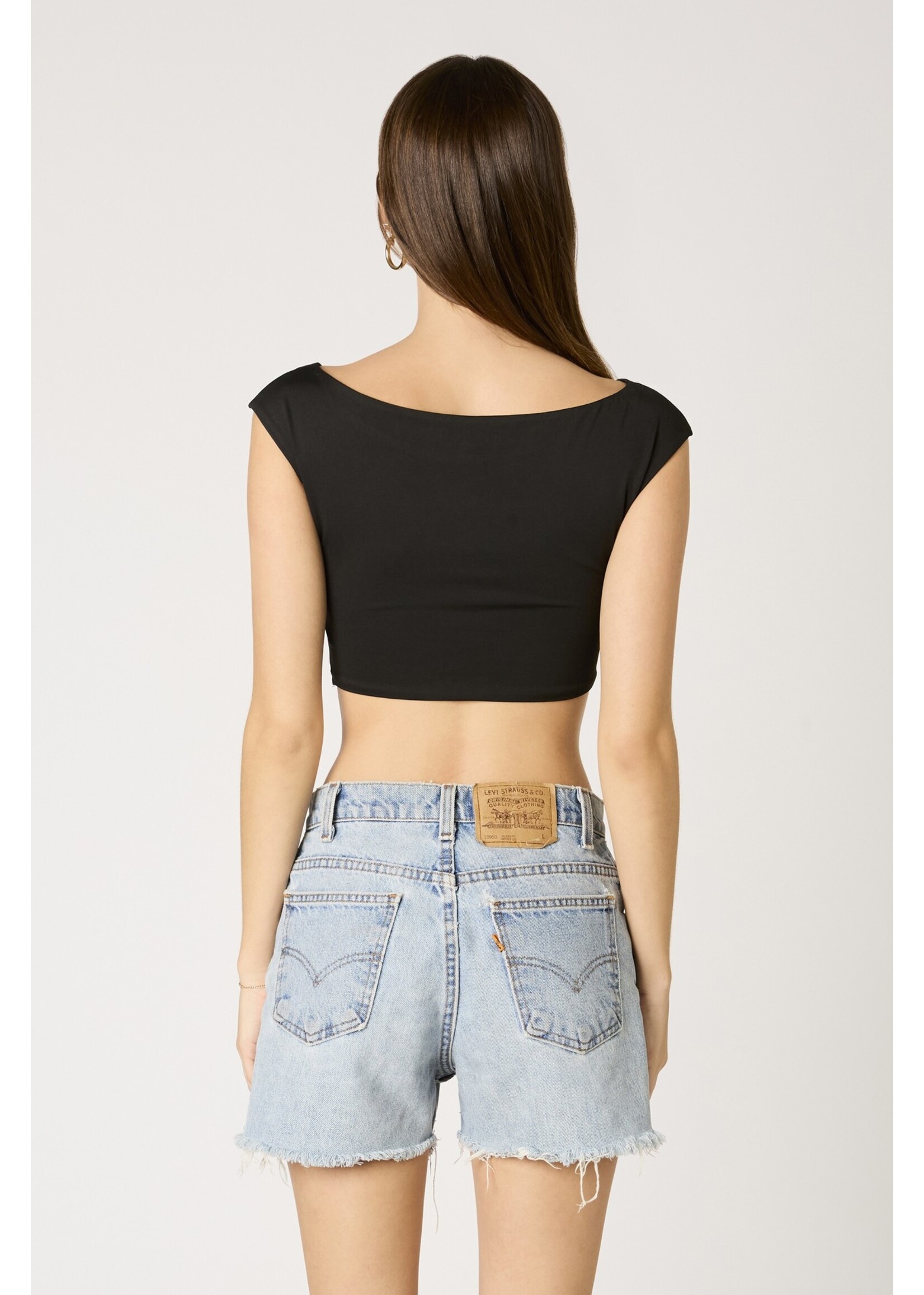Cotton Candy LA Elastic Crop Top - CT-13280