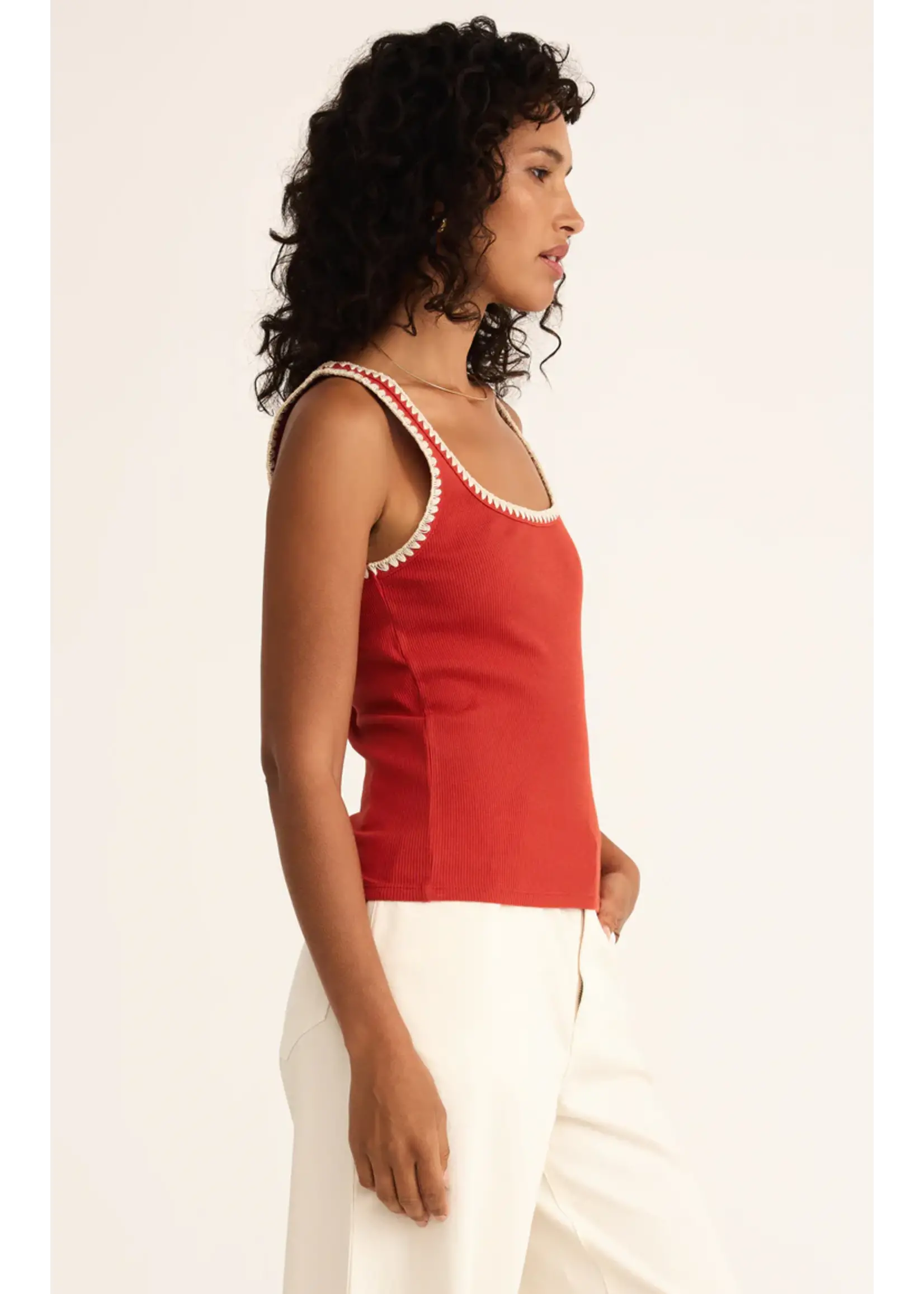 Jaidynn Rib Tank - ZT252706 - Meo's Suite