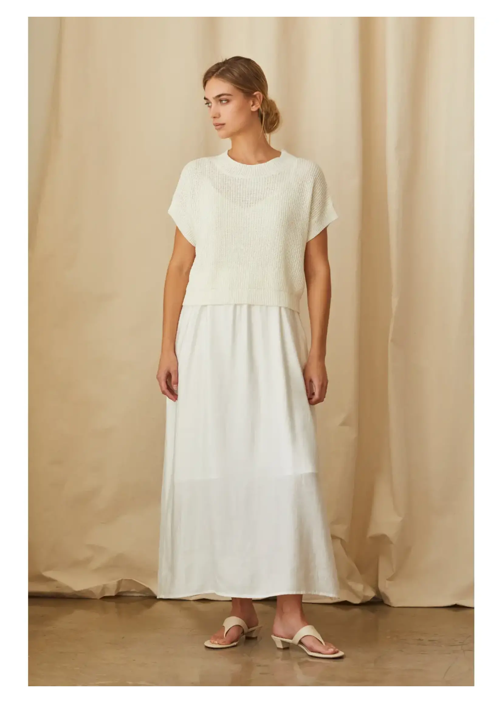 Crescent Wiona Sweater and Dress Two Piece Set - CX9454