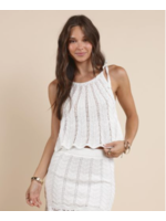 Sadie & Sage Ariela Rose Crochet Tank - AH2429